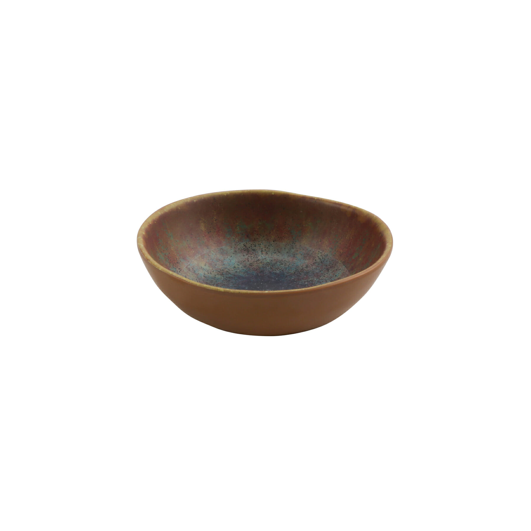 G.E.T. Enterprises 38769-CAI Cheforward Savor 8 oz. Round Clay Azul Iris Melamine Bowl
