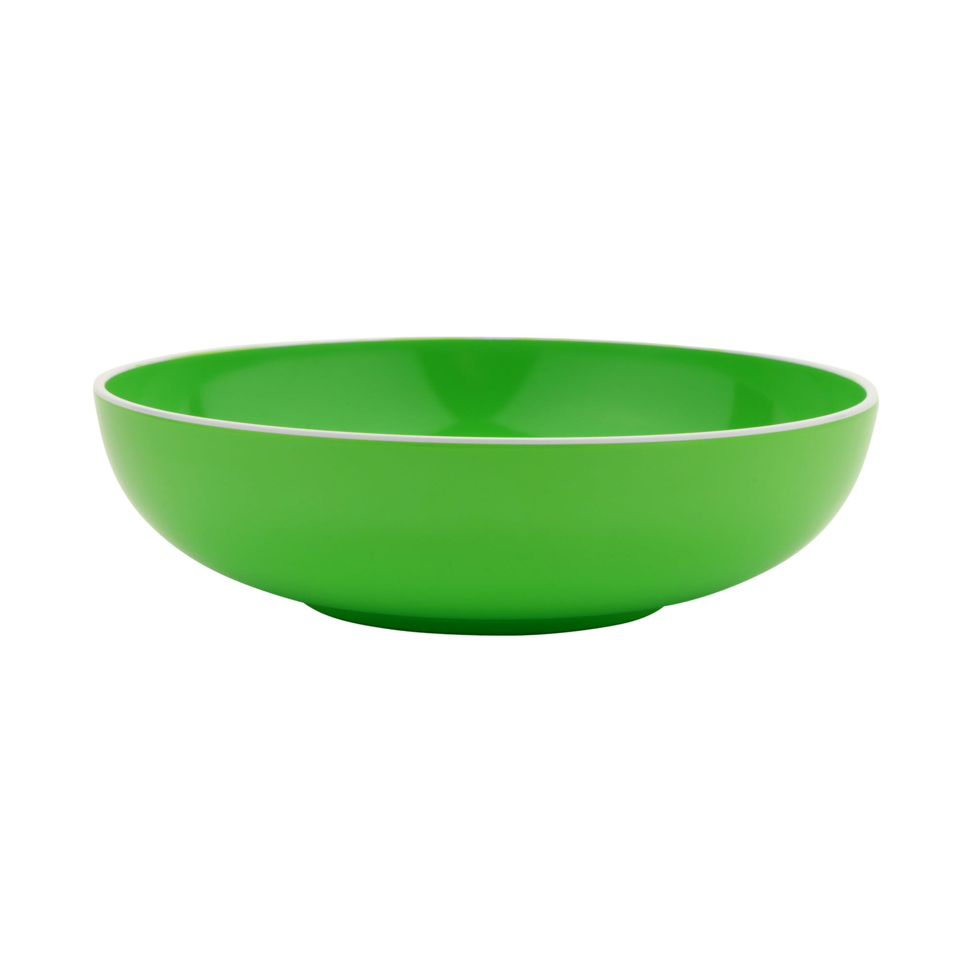 G.E.T. Enterprises B-46-AP Settlement Oasis 54 oz. Round Apple Melamine Bowl