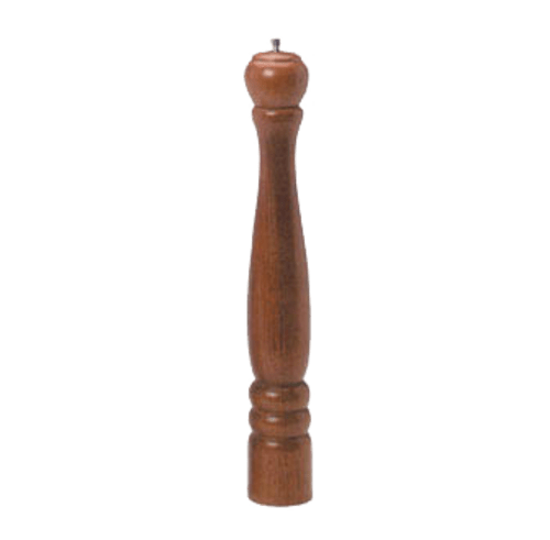 American Metalcraft WPM18 18" Mahogany Wood Pepper Mill