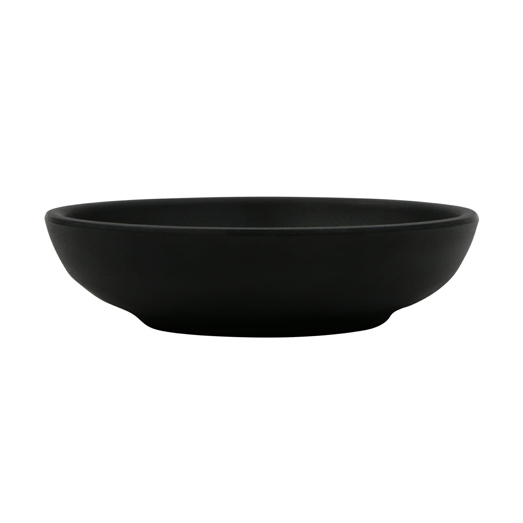 G.E.T. Enterprises SD-4500-BK Nara 5 oz. Round Black Melamine Ramekin