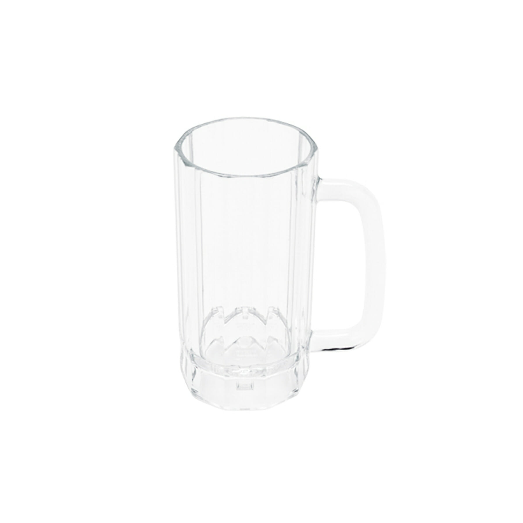G.E.T. 00086-PC-CL 16oz. Round Clear Polycarbonate Beer Mug
