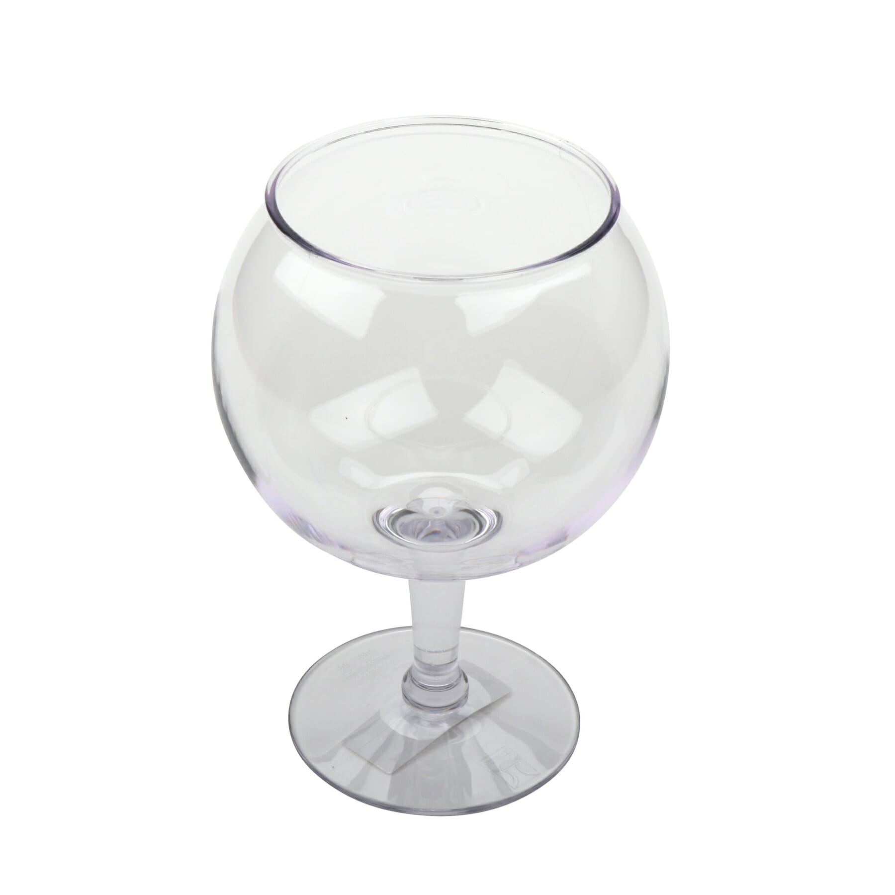 G.E.T. SW-1550-CL 53oz. Round Clear Polycarbonate Schooner Glass