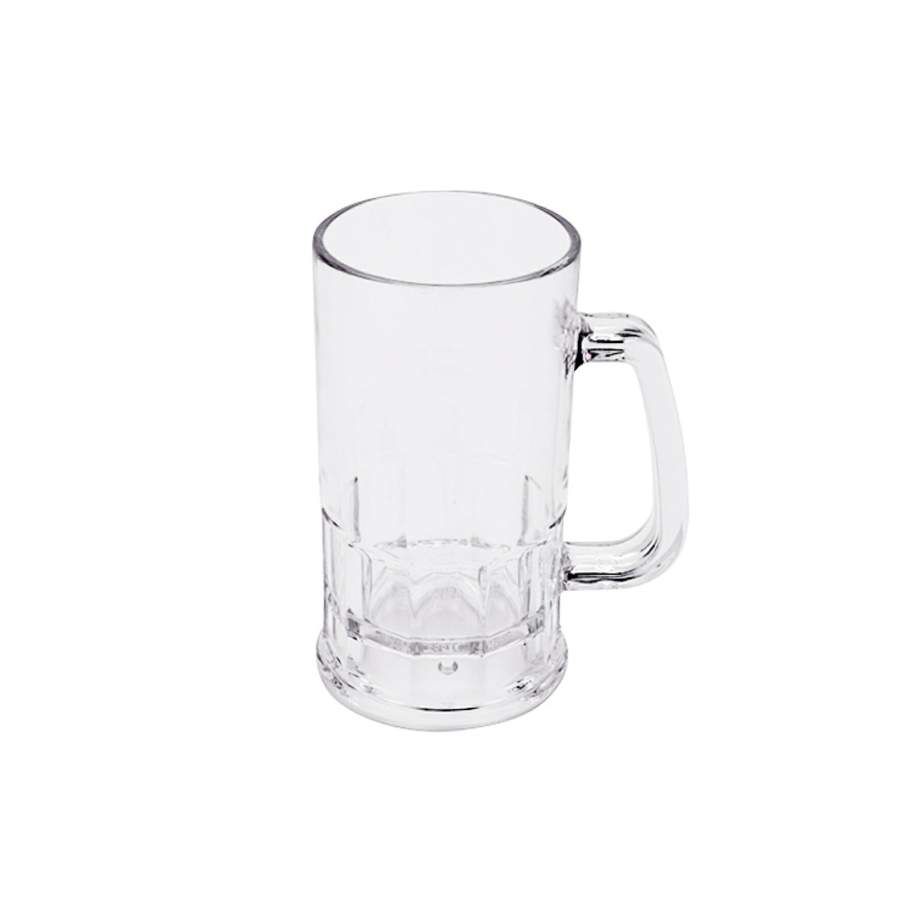 G.E.T. 00085-PC-CL 20oz. Round Clear Polycarbonate Beer Mug
