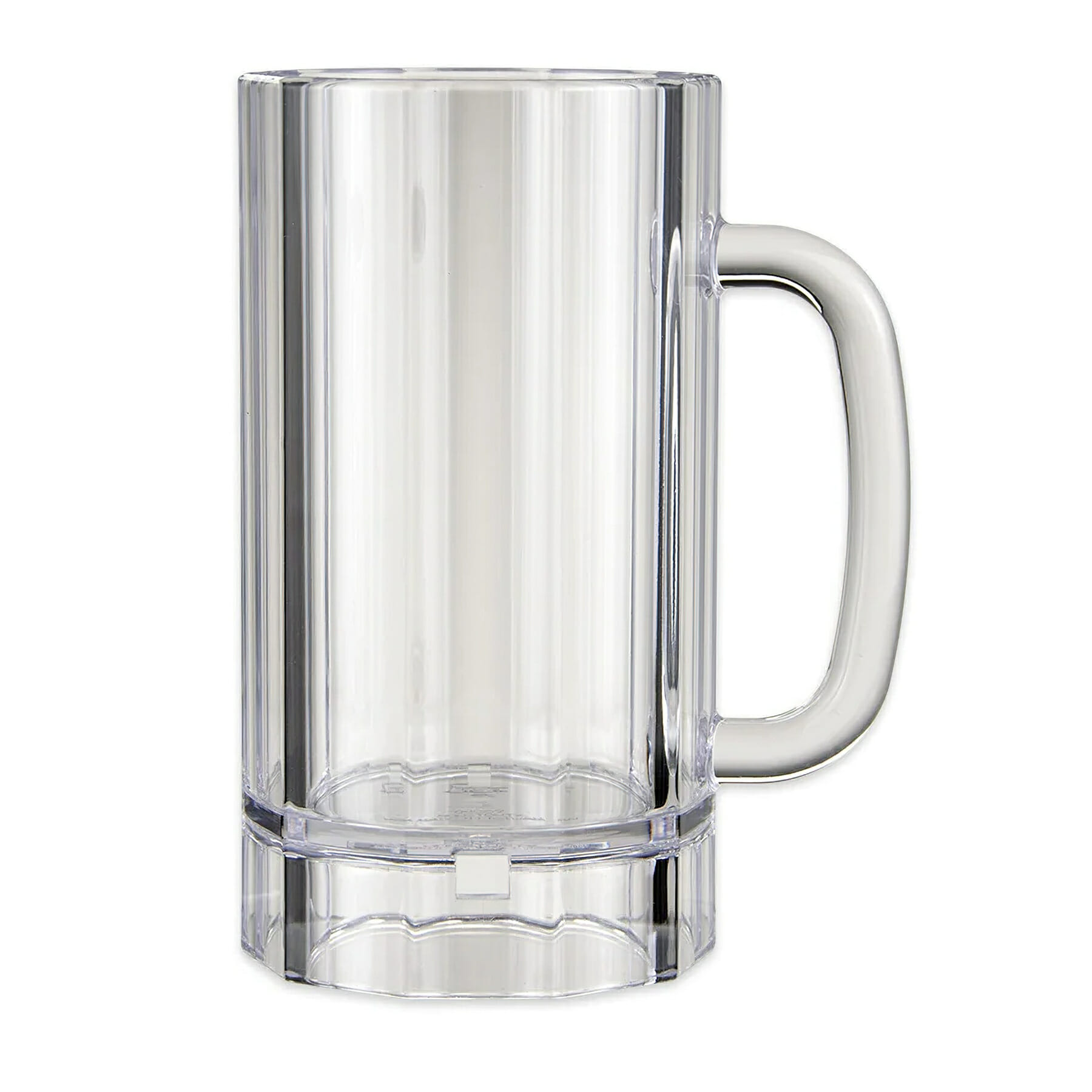 G.E.T. 00087-PC-CL 20oz. Round Clear Polycarbonate Beer Mug