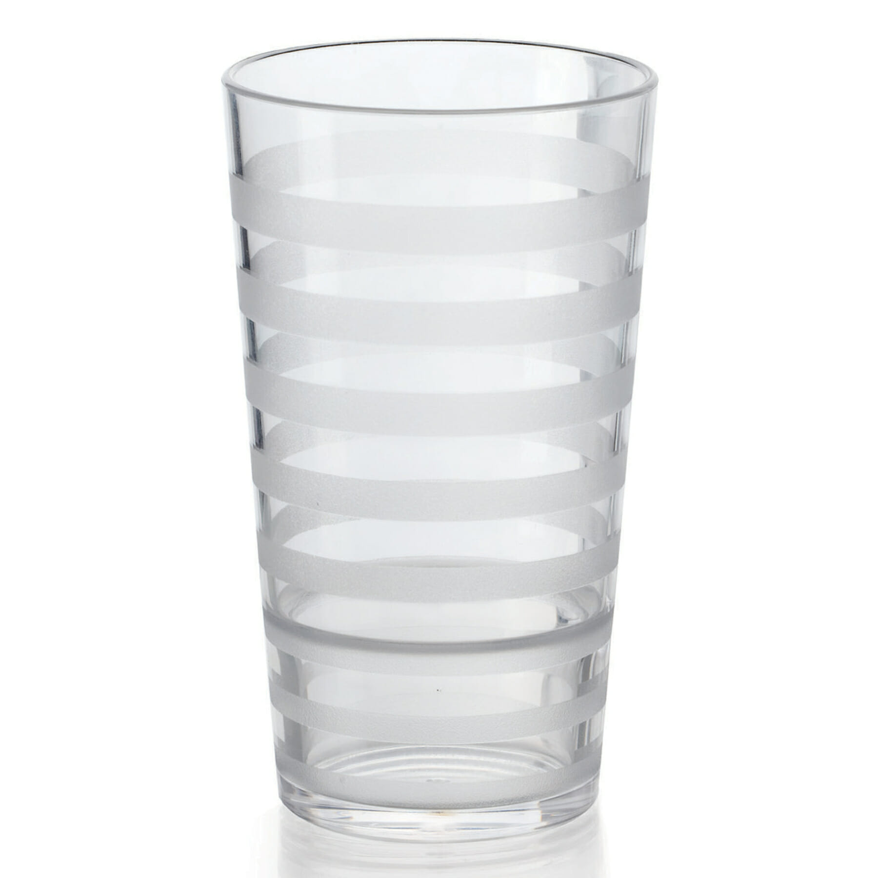 G.E.T. SW-1516-CL Orbis™ 16oz. Round Clear SAN Plastic Tumbler