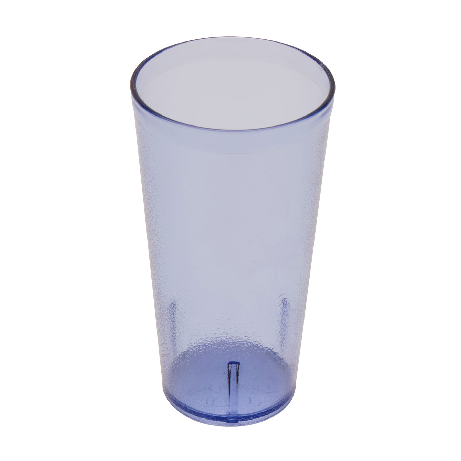 G.E.T. 6620-1-BL Textured 20oz. Round Blue SAN Plastic Tumbler