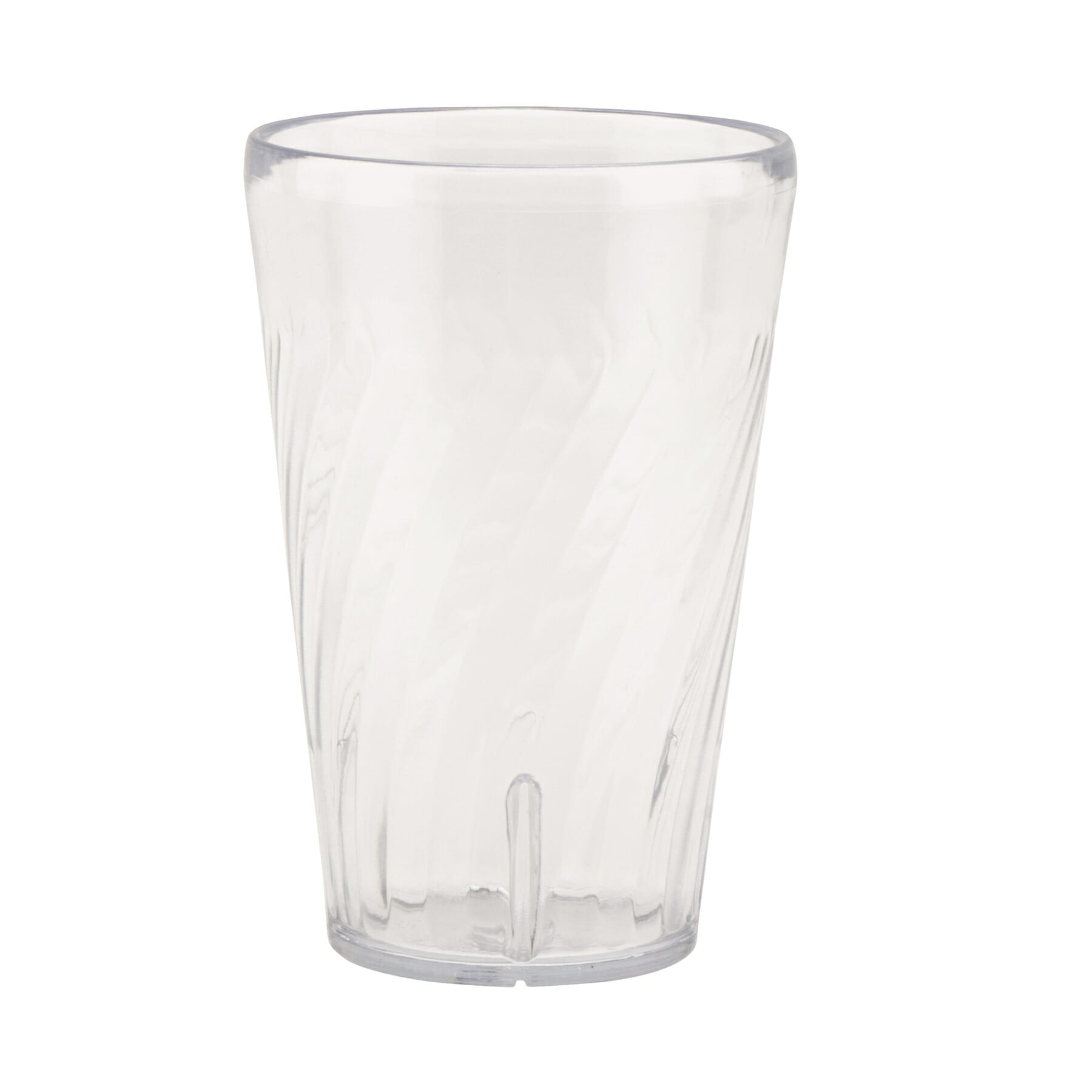 G.E.T. 2212-1-CL Tahiti™ 12oz. Round Clear SAN Plastic Tumbler