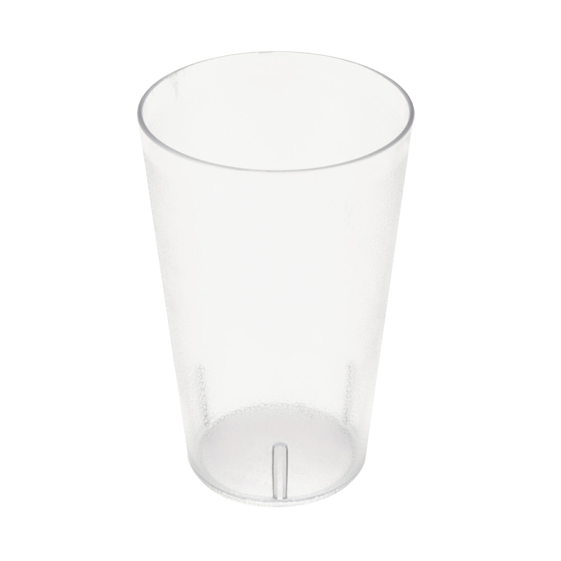 G.E.T. 5032-1-CL Textured 32oz. Round Clear SAN Plastic Tumbler
