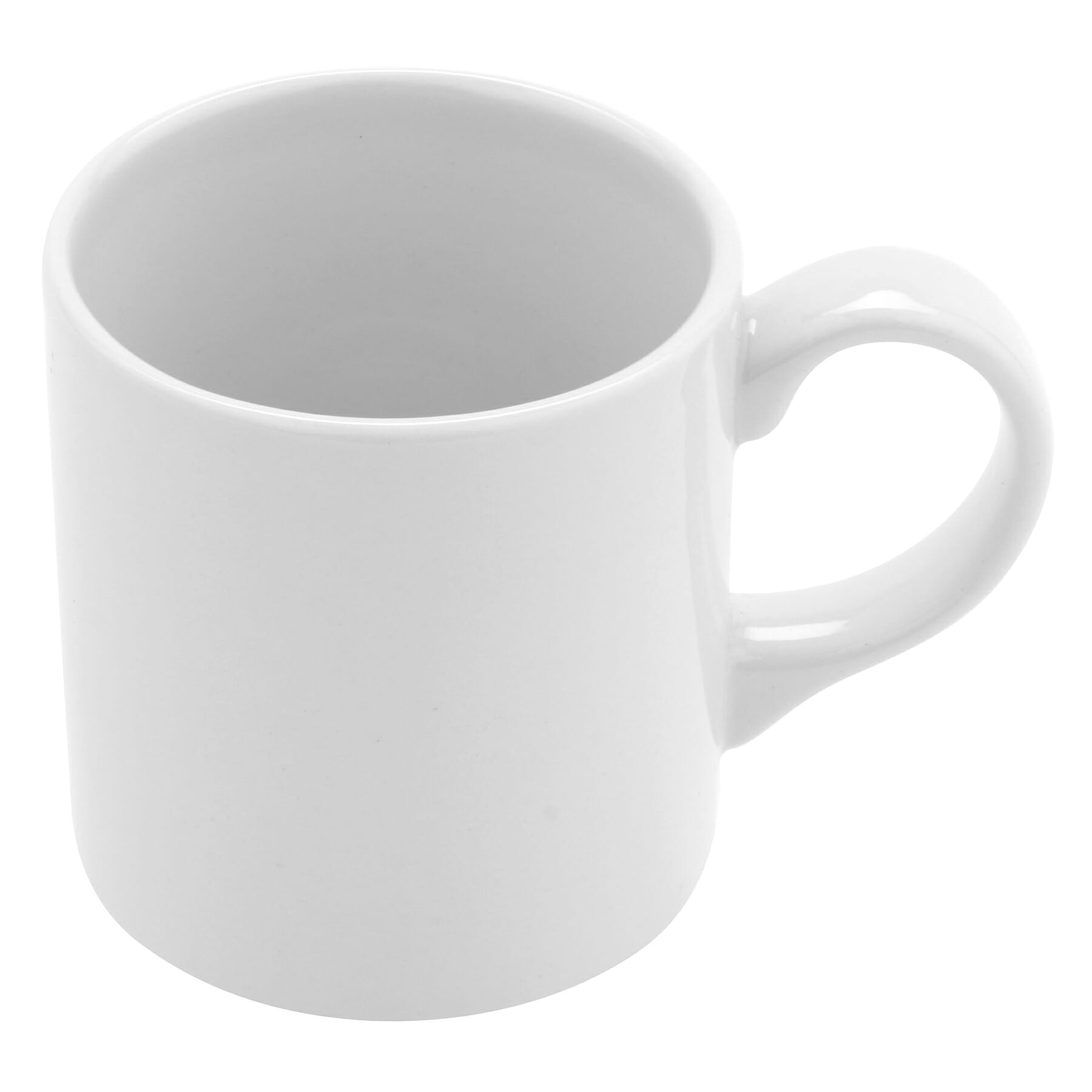 G.E.T. Enterprises PA1101906424 Corona Actualite 11.5oz. Bright White Porcelain Mug