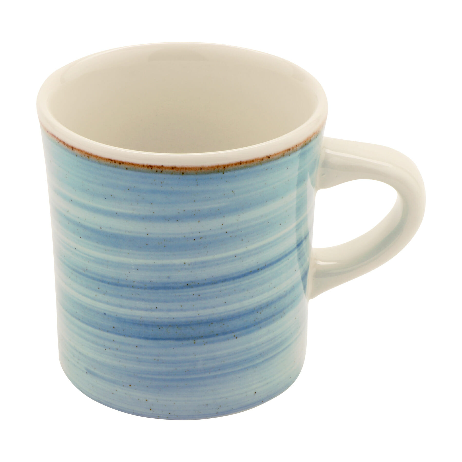 G.E.T. Enterprises PP1604726424 Corona Artisan Blue 11oz. Blue Porcelain Mug