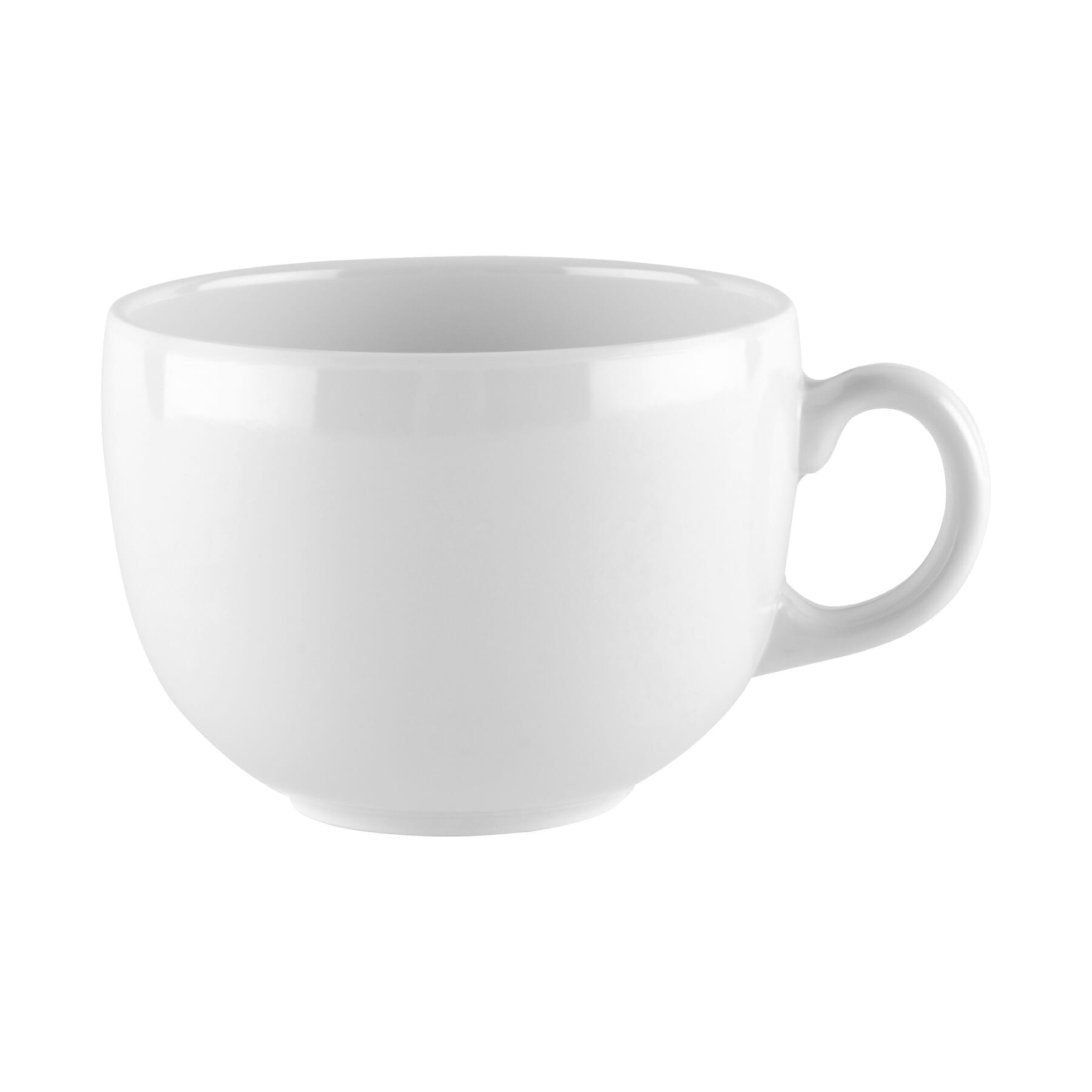 G.E.T. Enterprises C-1001-W Diamond White 18oz. White Melamine Mug