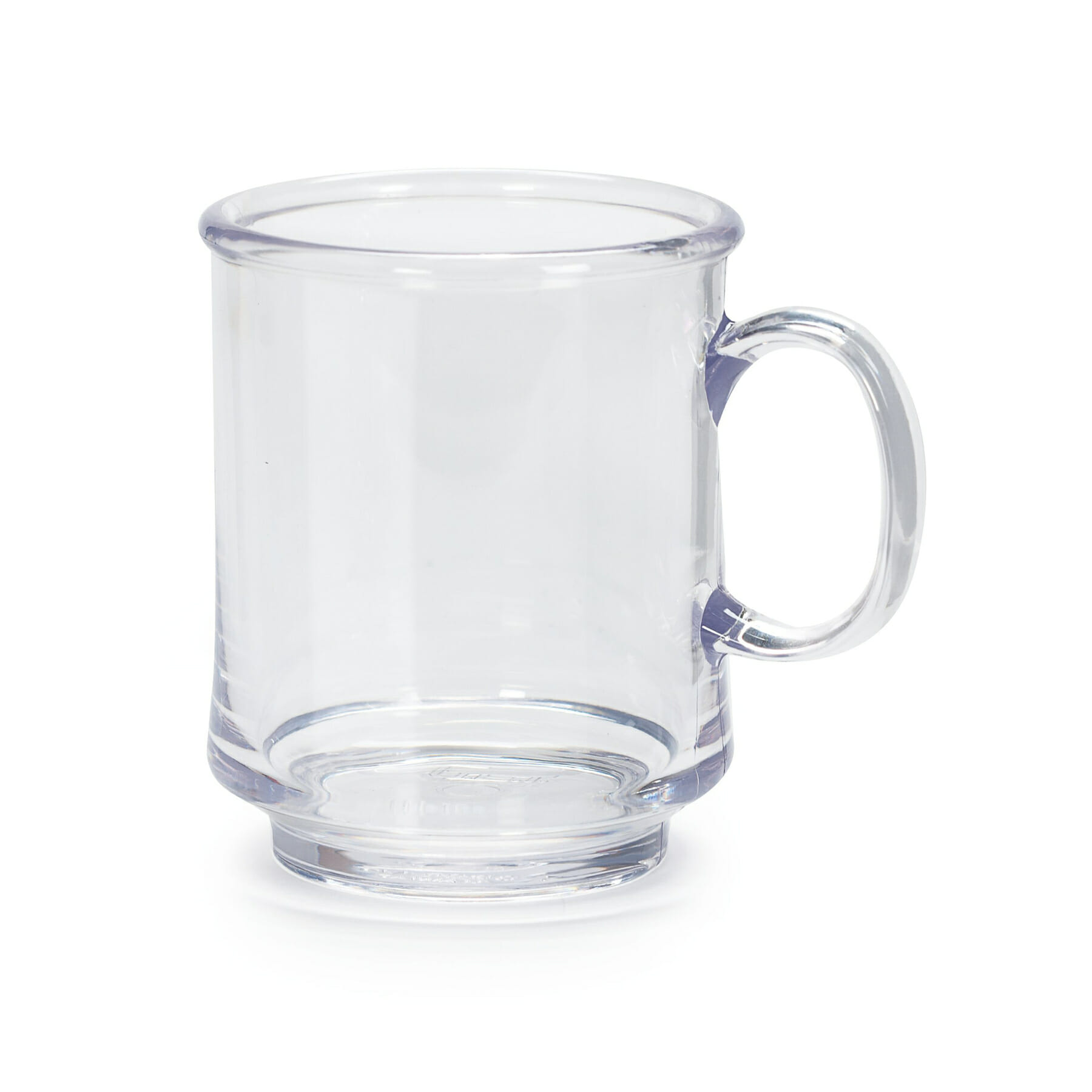 G.E.T. Enterprises TM-1308-CL 8oz. Clear Tritan Stacking Mug