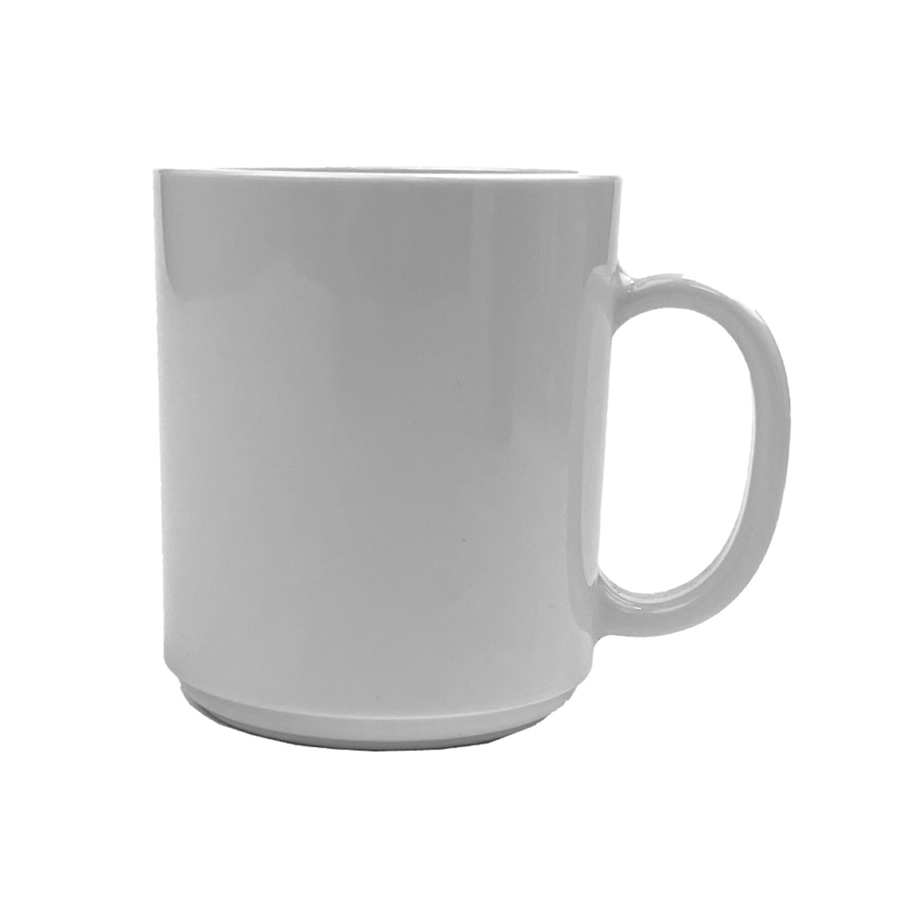 G.E.T. Enterprises TM-1311-W 8oz. White Tritan Mug