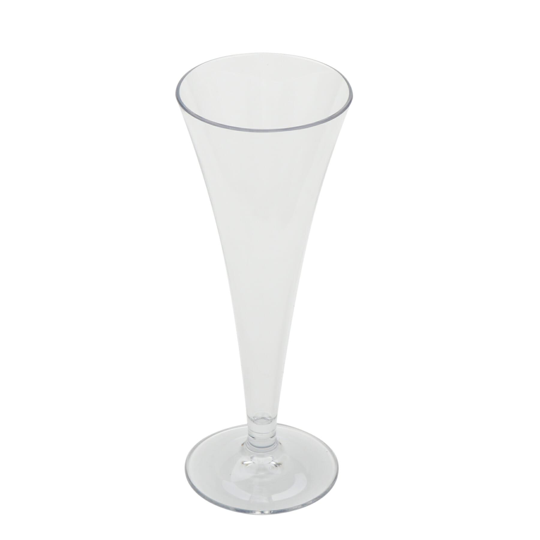 G.E.T. SW-2017-CL Social Club™ 5.5 oz. Round Clear Tritan™ Champagne Flute