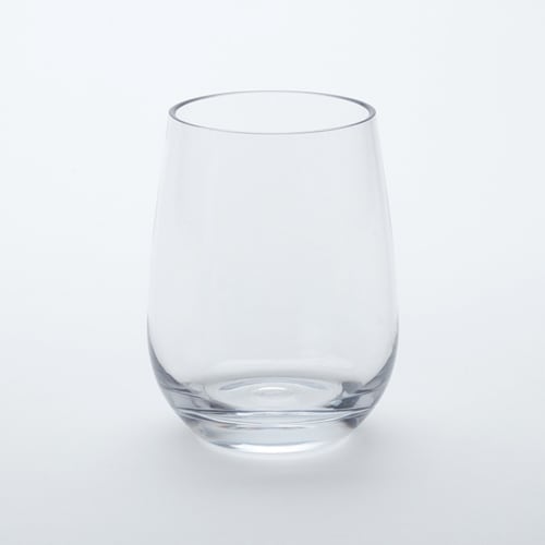 American Metalcraft BPSW20 Parker Collection 20 oz. Clear Tritan Stemless Wine Glass