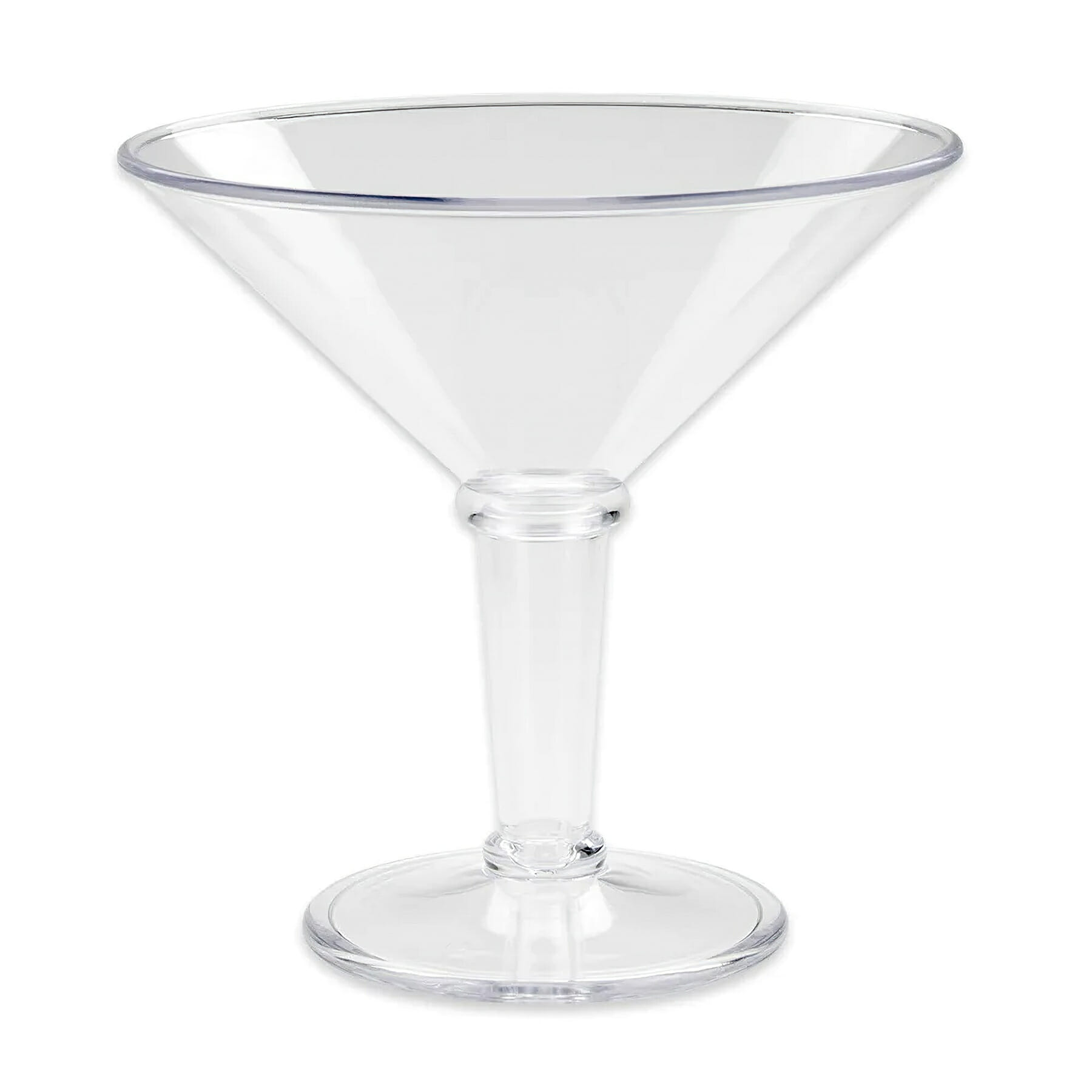 G.E.T. SW-1419-1-SAN-CL 48oz. Round Clear SAN Plastic Super Martini Glass