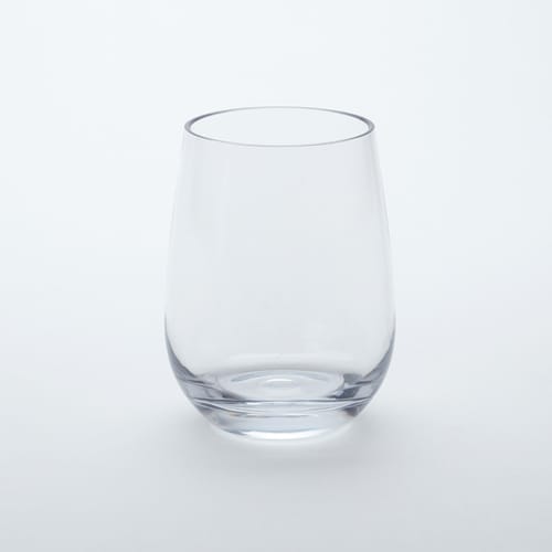 American Metalcraft BPSW15 Parker Collection 15 oz. Clear Tritan Stemless Wine Glass