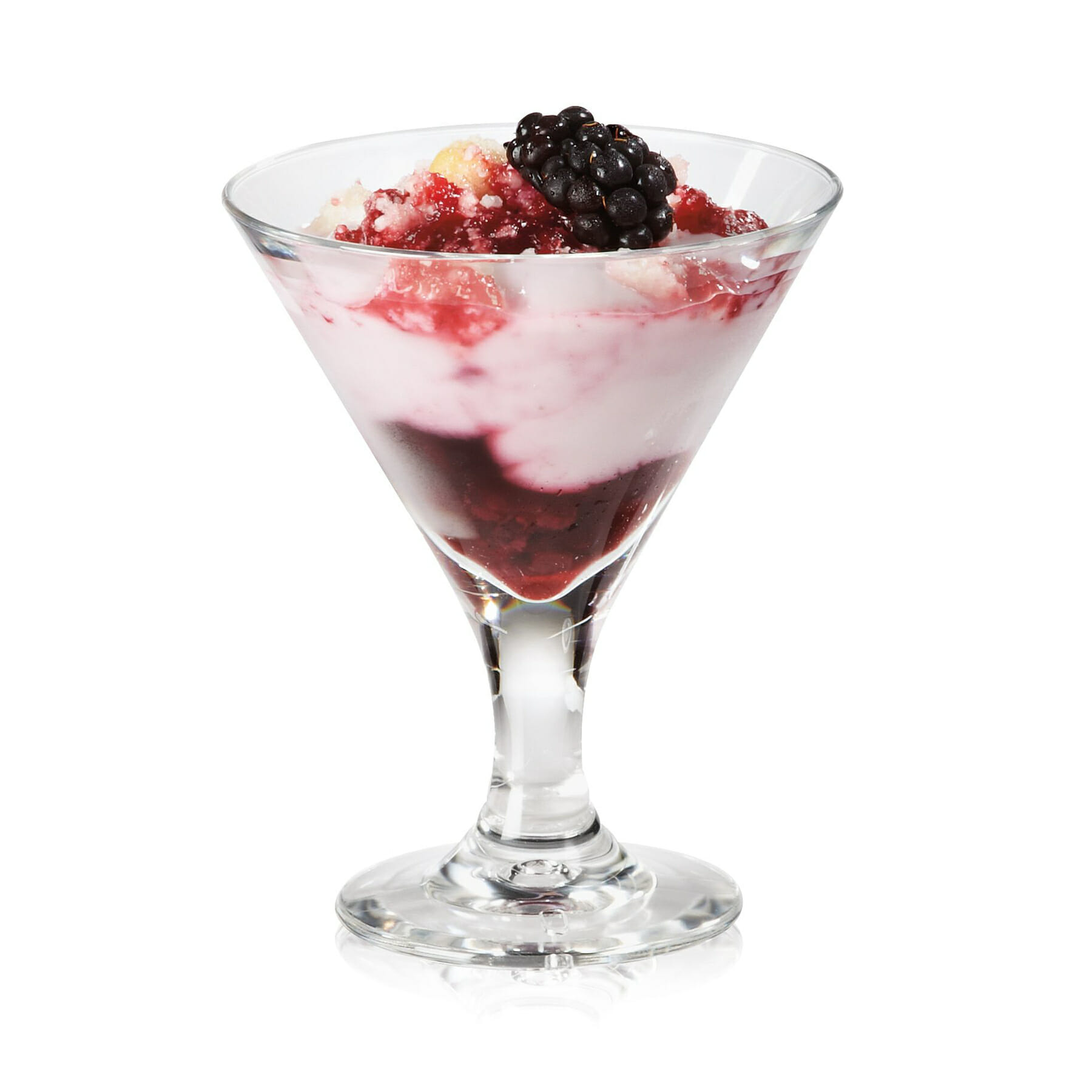 G.E.T. SW-1430-1-CL Roc N' Roll™ 3oz. Round Clear SAN Plastic Martini Glass