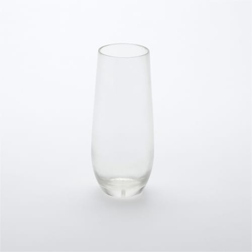 American Metalcraft BPF8 Parker Collection 9 oz. Clear Tritan Steamless Flute Glass