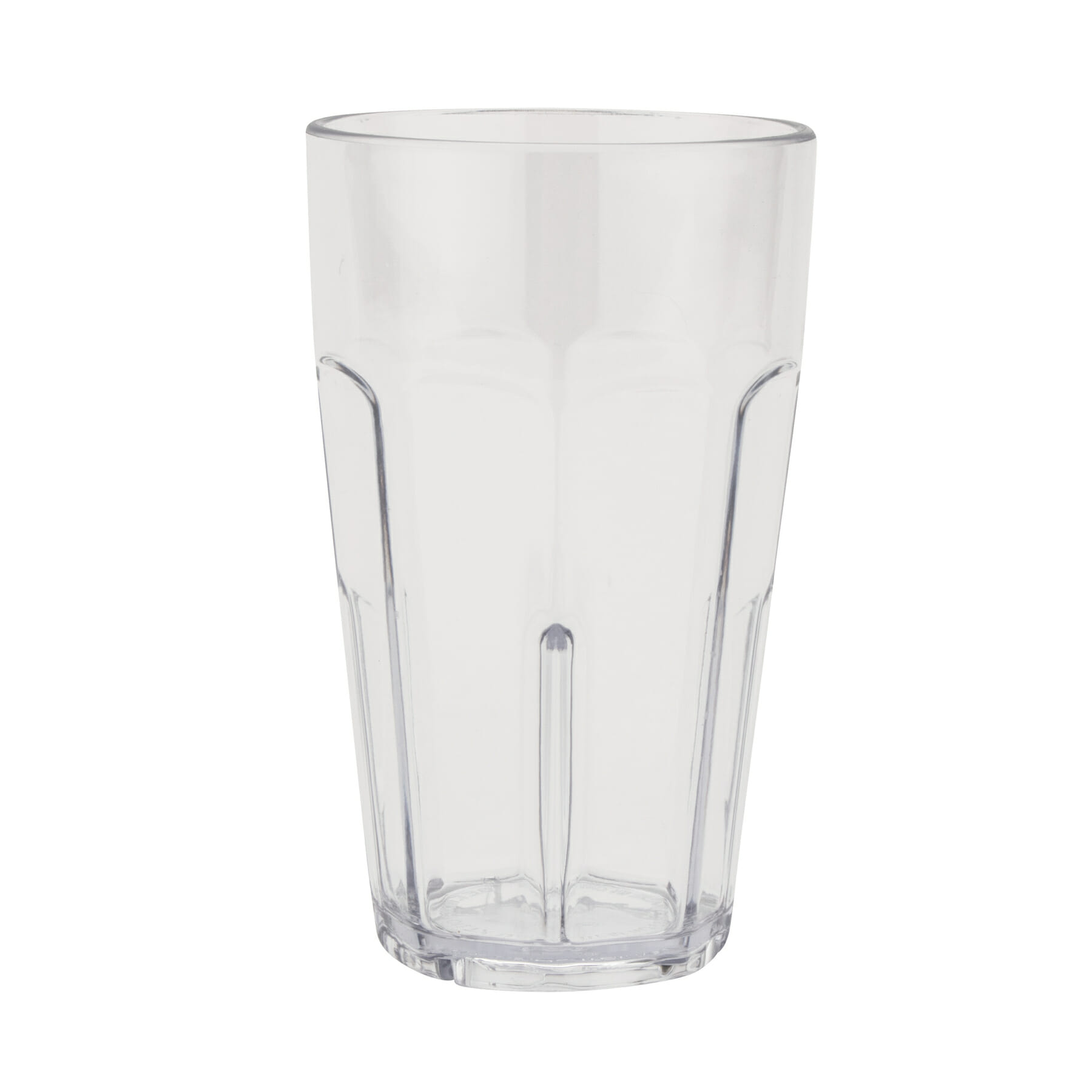 G.E.T. 9920-1-CL Bahama™ 20oz. Round Clear SAN Plastic Cooler Tumbler