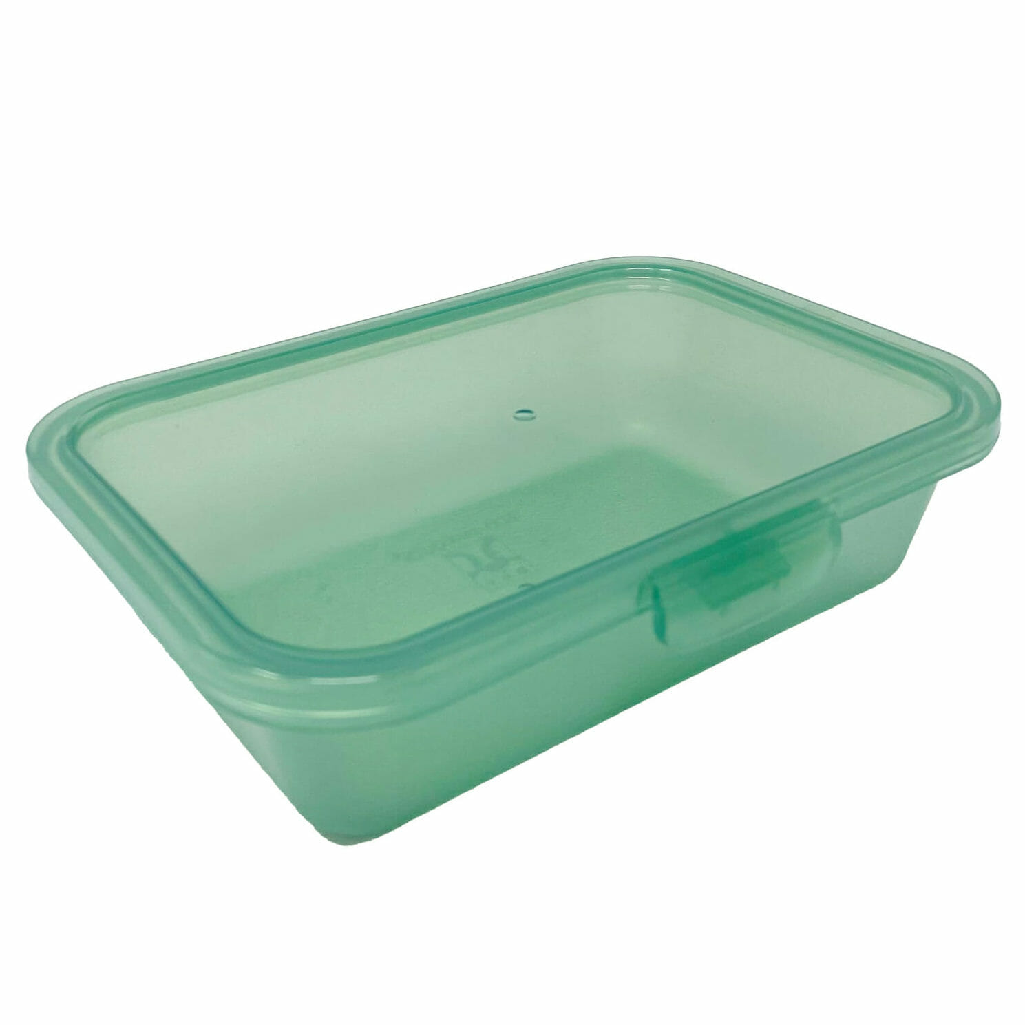 G.E.T. EC-28-1-JA 500 ml Hinged Lid Container 6.6" x 5" x 1.75". G.E.T., Eco Takeouts