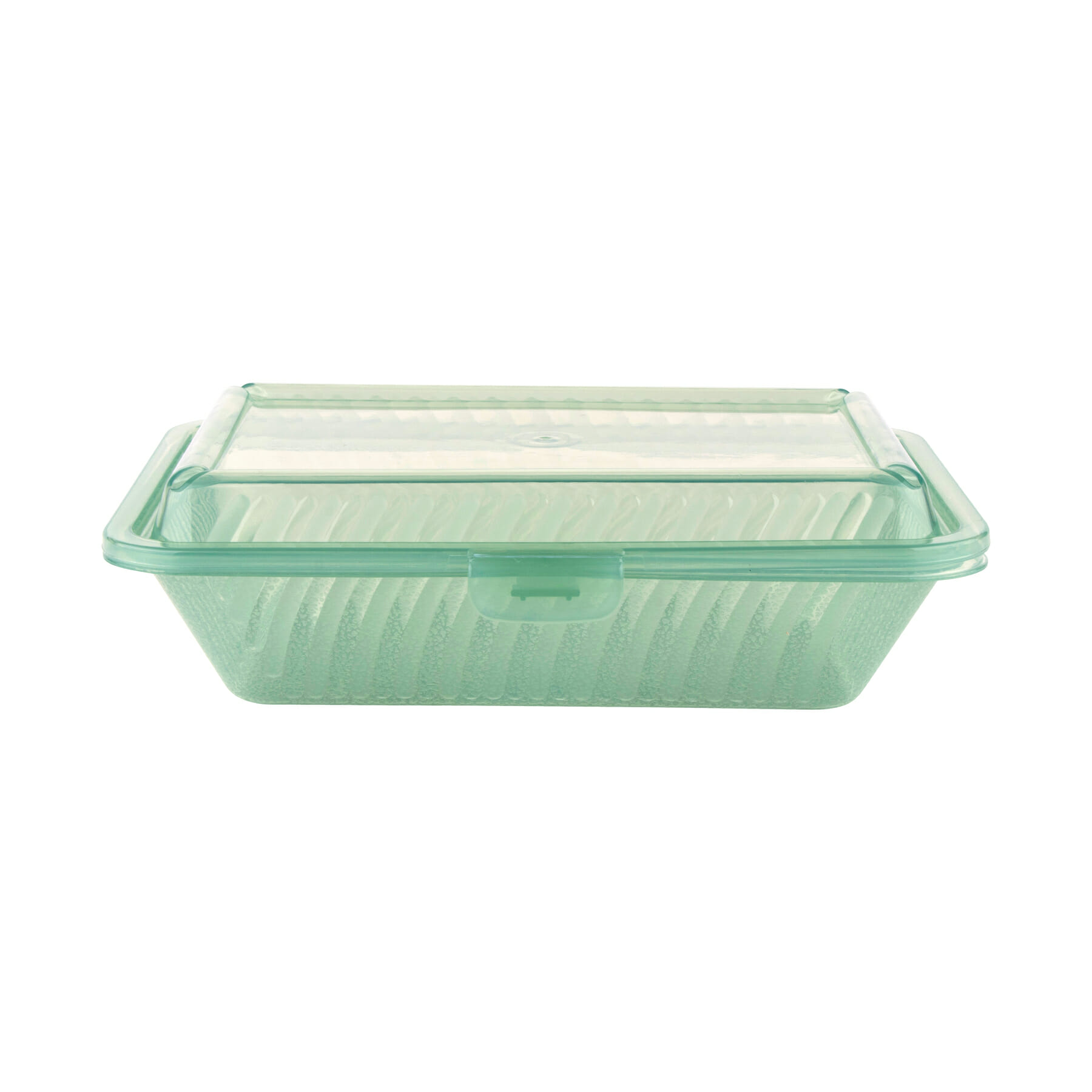 G.E.T. Enterprises EC-11-1-JA Half Size, Polypropylene, Jade, Food Reusable Container, 9" L x 6.5" W x 2.75" H Reusable Takeout Container