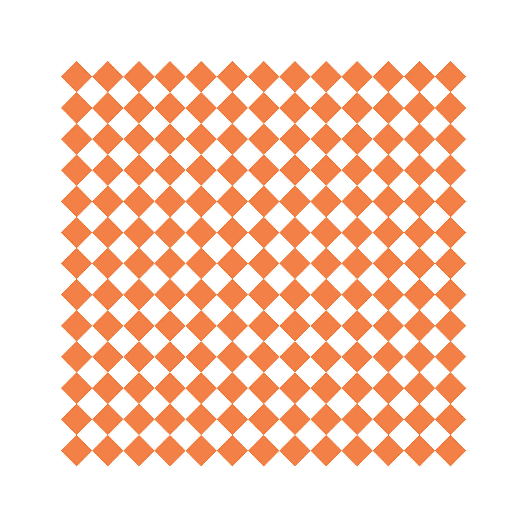 Clipper Mill by G.E.T. P-ORC-1212-W 12" x 12" Grease-Resistant Food-Safe Sandwich Wrap Paper / Deli Wrap Paper / Orange Checker on White Paper, 1000 pieces./cs.