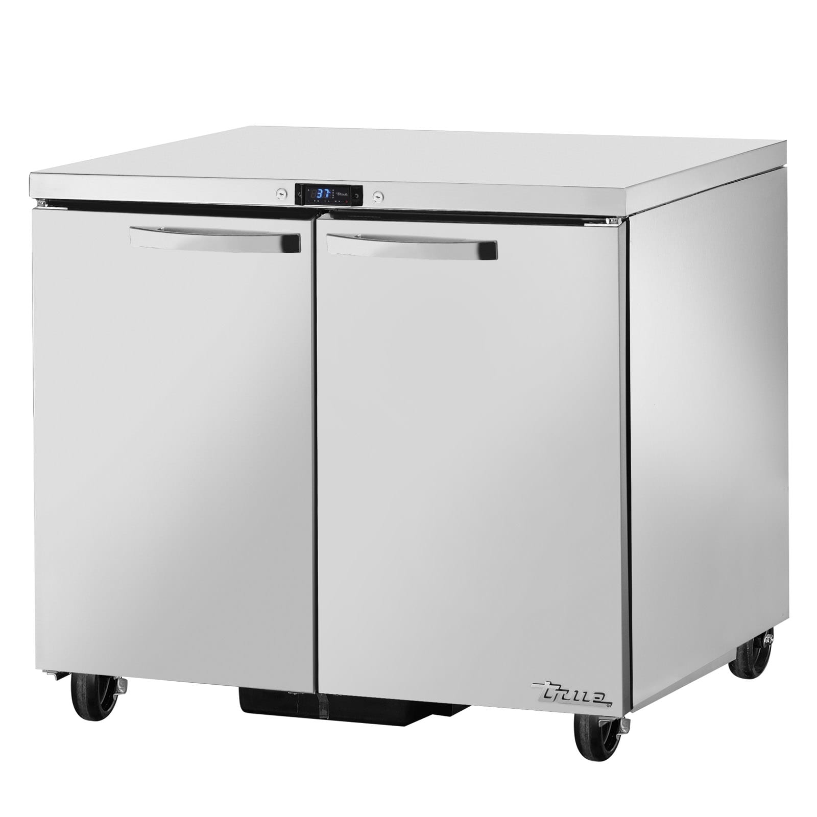 True TUC-36-HC~SPEC3 36" W Stainless Steel  2 Doors Undercounter Refrigerator, Silver