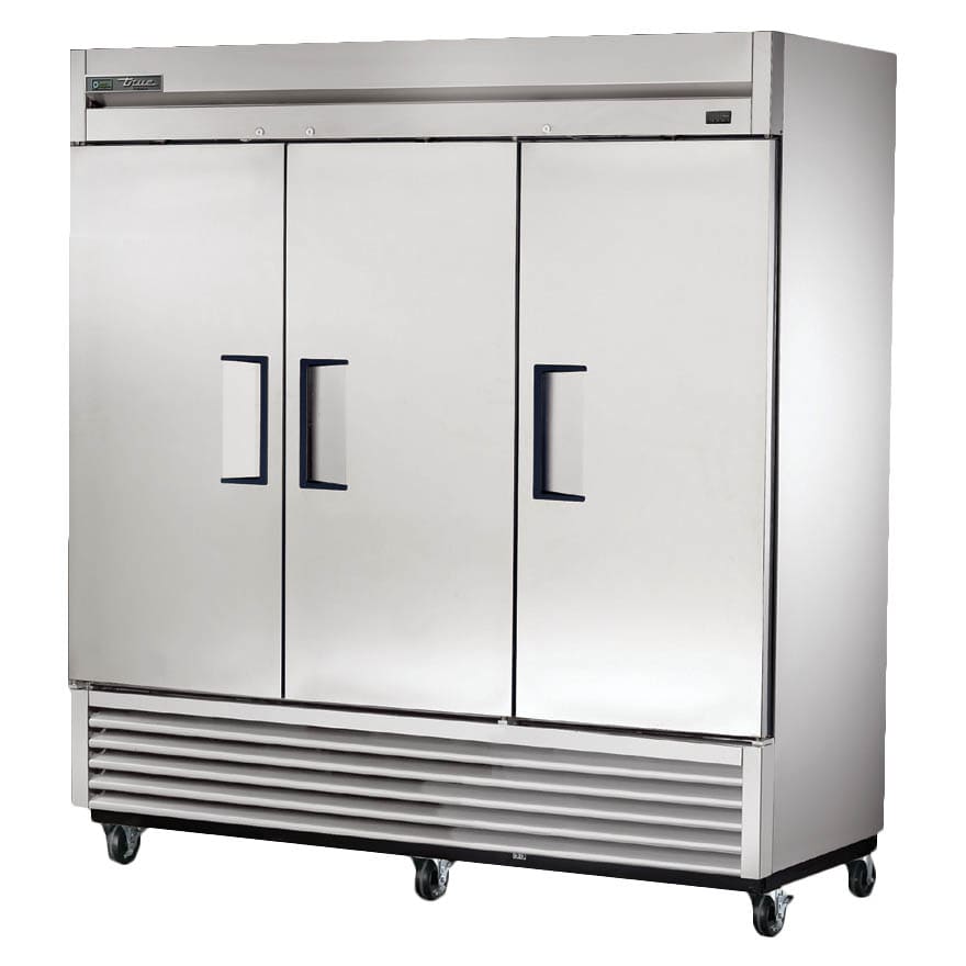 True TS-72F-HC 78" Reach-In Freezer Three Solid Doors