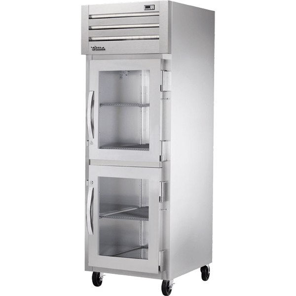 True STR1F-2HG-HC 27" Reach-In Freezer with Two Half Solid Doors