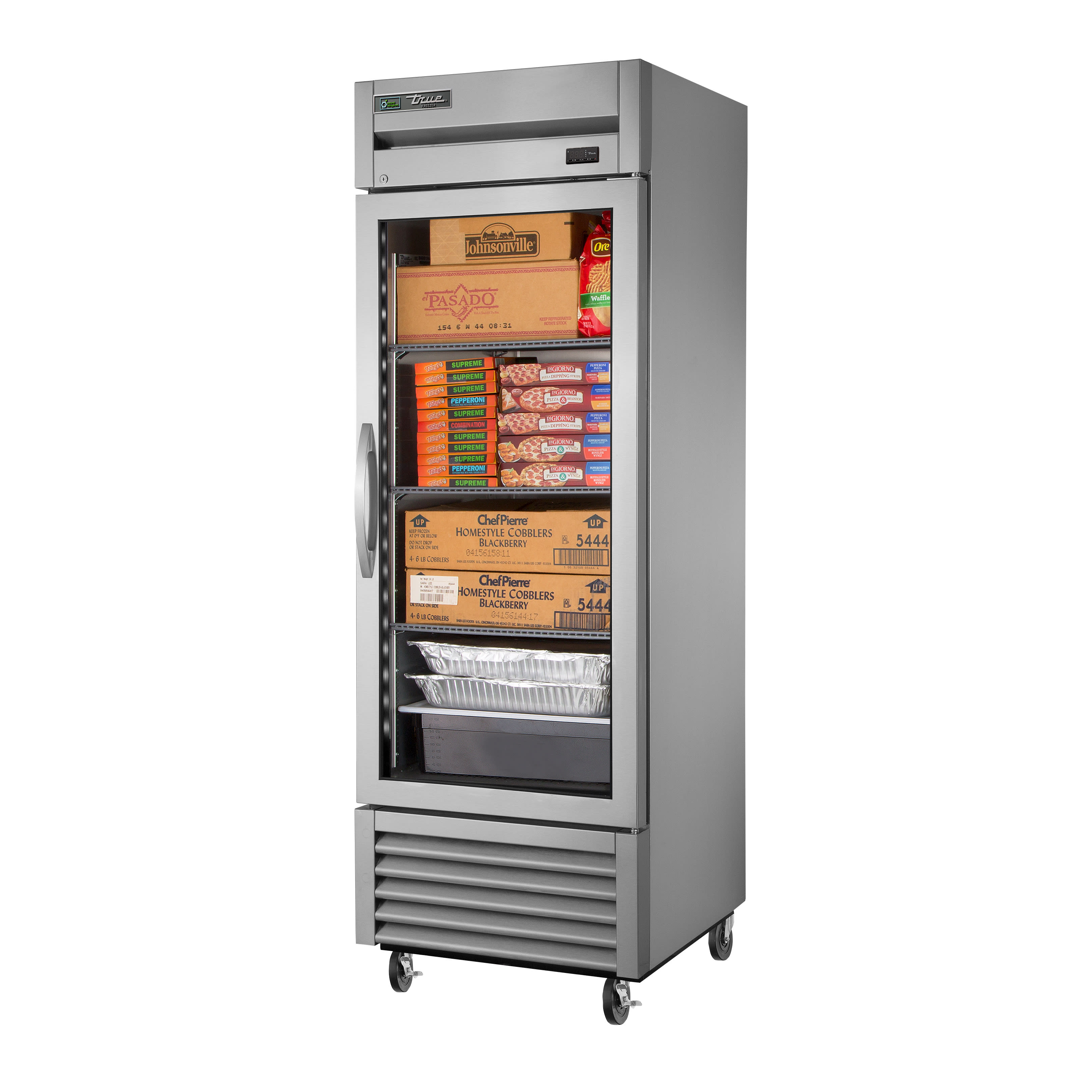 True TS-23FG-HC~FGD01 27" One Section Reach-In Freezer, Silver