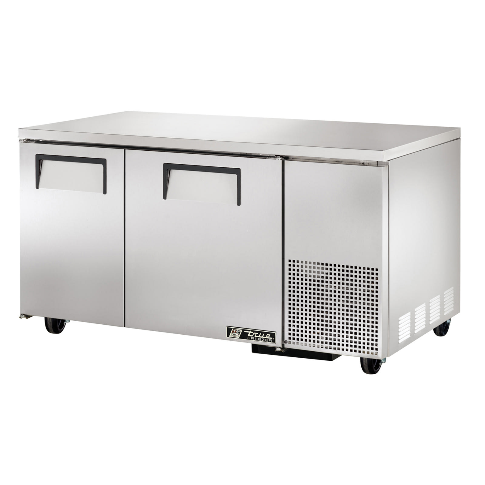 True TUC-60-32F-HC 60" Two Solid Door Undercounter Freezer