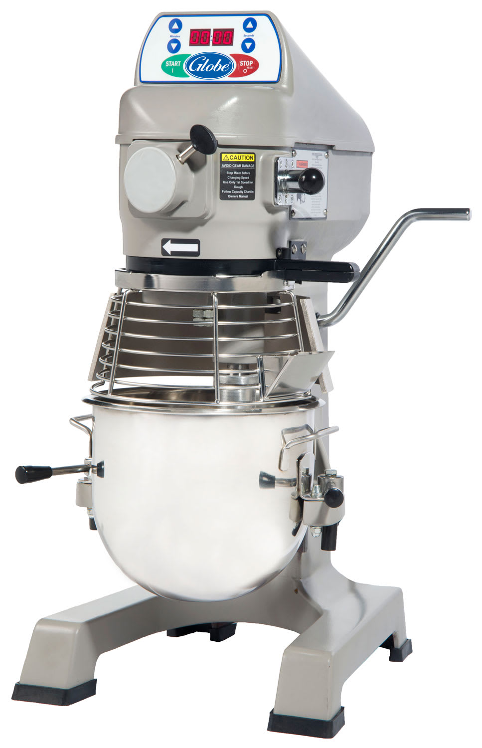 Globe SP10 10 Qt. Planetary Mixer - 3-speed fixed design