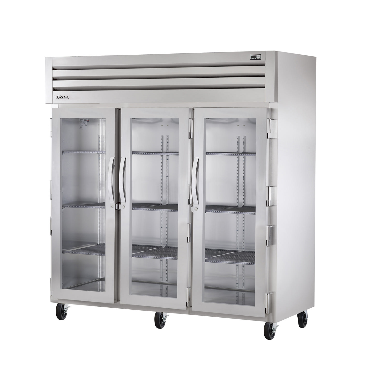 True STG3R-3G-HC Refrigerator, Reach-In Stainless Steel, Silver