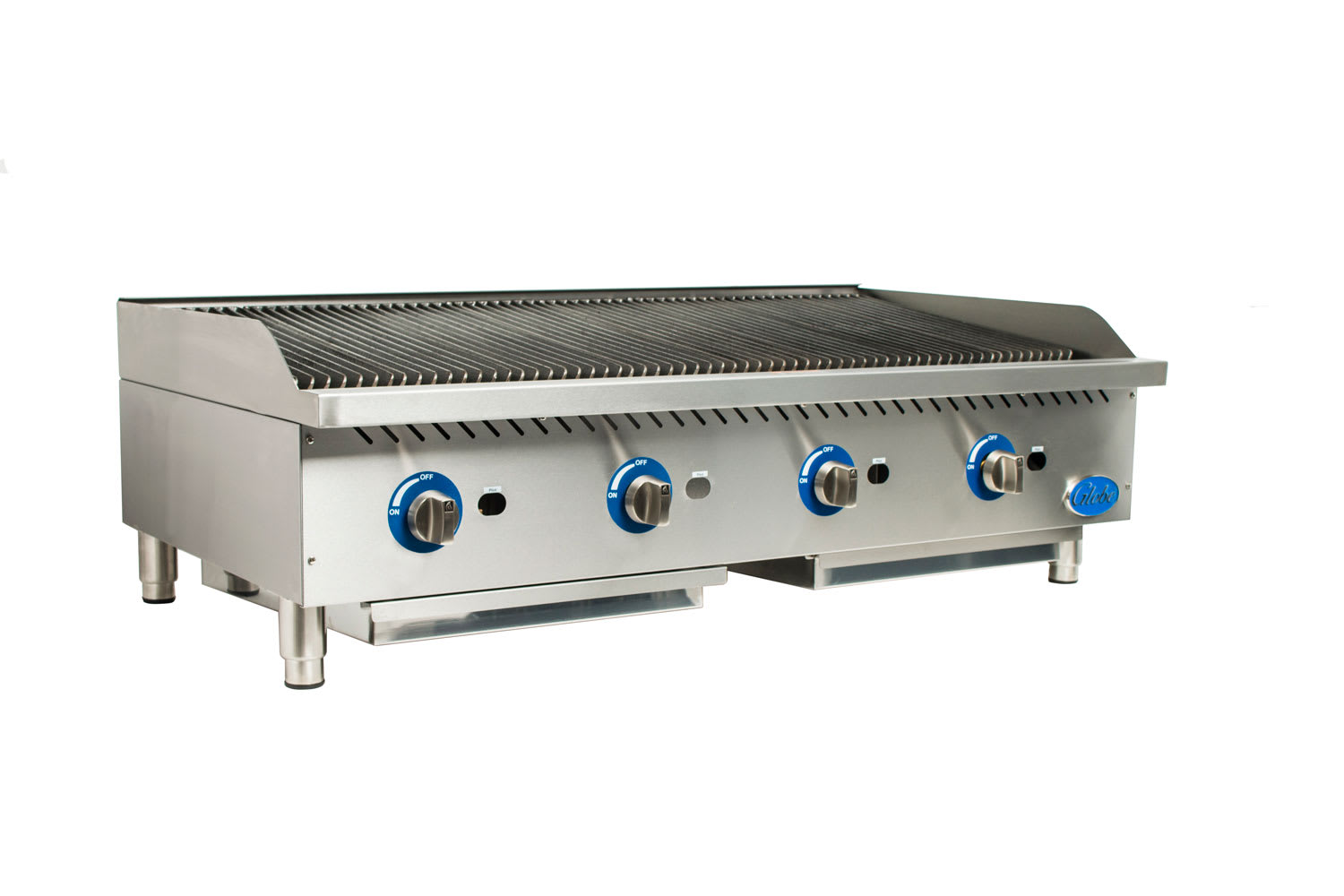 Globe GCB48G-SR 48" Gas Charbroiler - 160,000 BTU