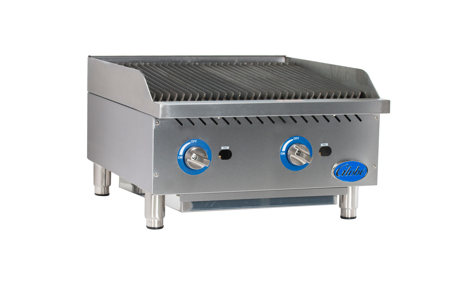Globe GCB24G-SR 24" Gas Charbroiler - 80,000 BTU