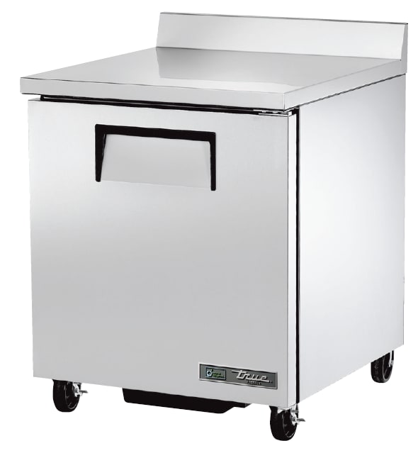 True TWT-27F-HC 27 5/8" One Solid Door Worktop Freezer