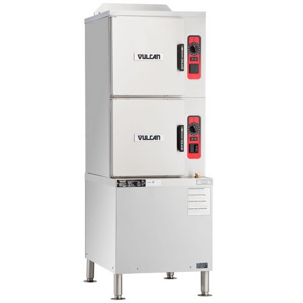 Vulcan C24DA6 6 Pan Powersteam Convection Steamer With 24" Cabinet Base