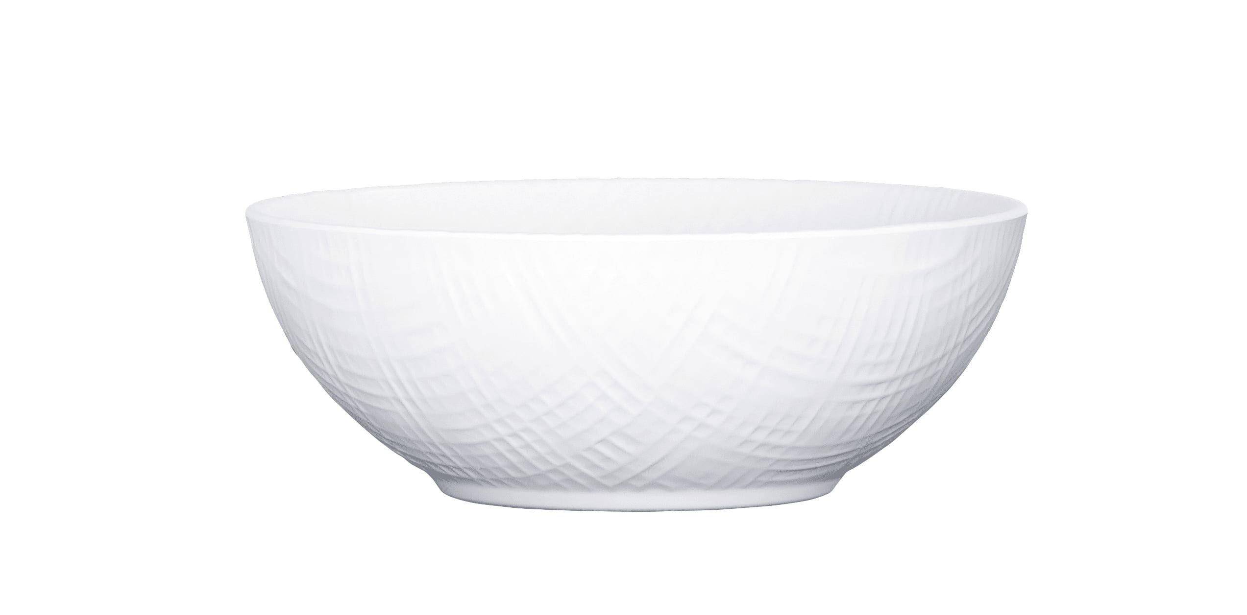 Cal-Mil 22329-9-15 Sedona 60 oz. Textured White Round Melamine Bowl