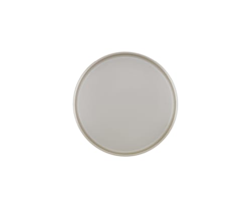 Cal-Mil 22026-6-102 Hudson 6" Ash Low Rim Round Melamine Plate