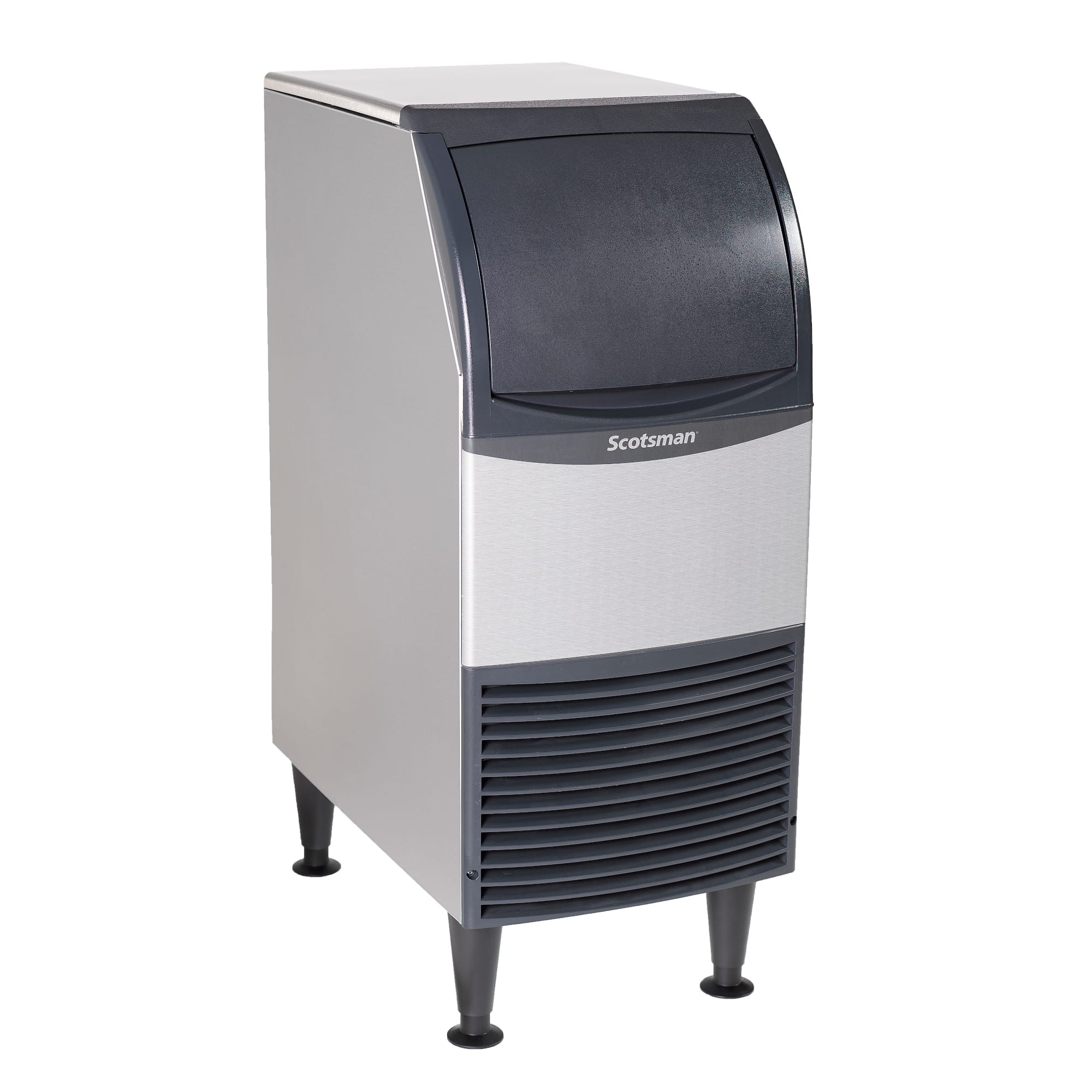 Scotsman CU0715MAX-1 15" Air-Cooled Undercounter Medium Cube Ice Machine, 80 lbs./Day