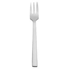 Libbey 663 029 Elexa Satin 5 1/4" 18/0 Stainless Steel Heavy Weight Cocktail Fork - 36/Case