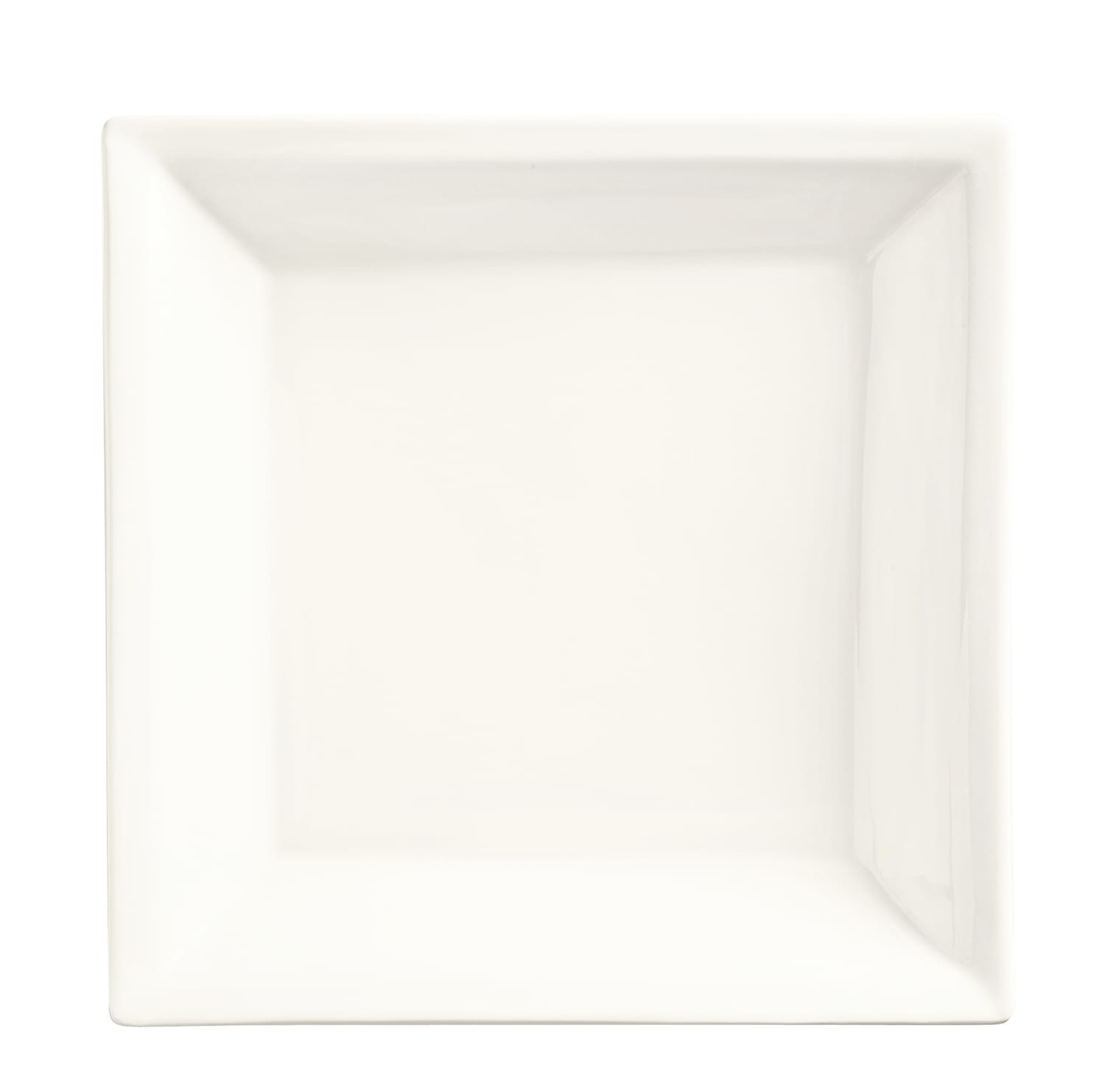 Libbey SL14 Slate 30 oz. Ultra Bright White Wide Rim Square Porcelain Pasta Bowl - 12/Case