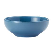 Libbey 903043002 Cantina 5 oz. Blueberry Uncarved Porcelain Salsa Bowl - 12/Case