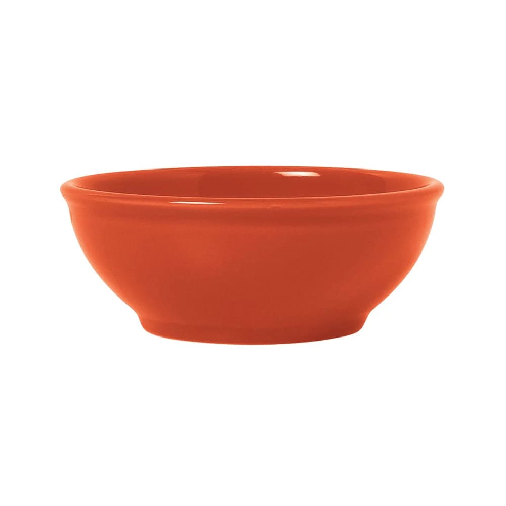 Libbey 903045003 Cantina 18 oz. Cayenne Uncarved Porcelain Oatmeal Bowl - 12/Case