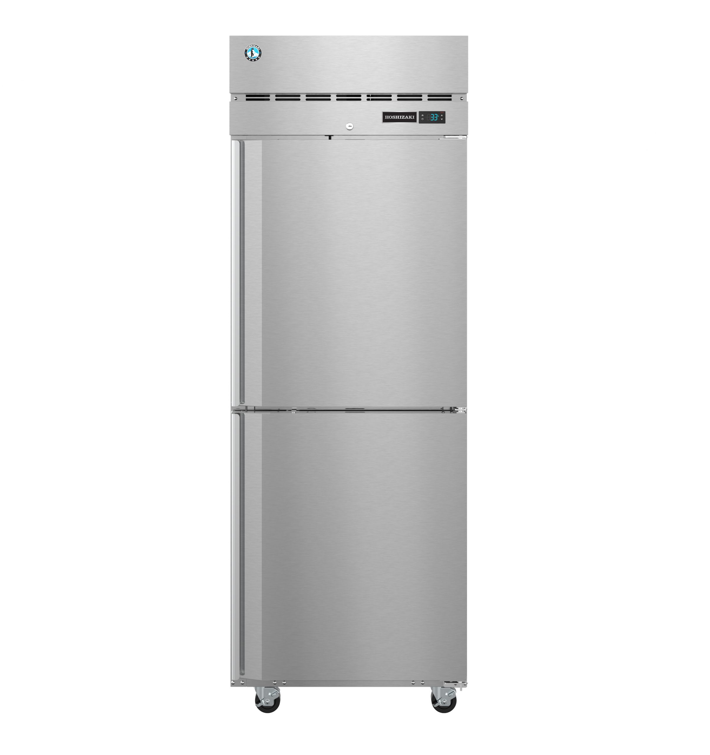 Outlet Hoshizaki F1A-HS 27.5" Reach-In Freezer with Two Solid Half Doors