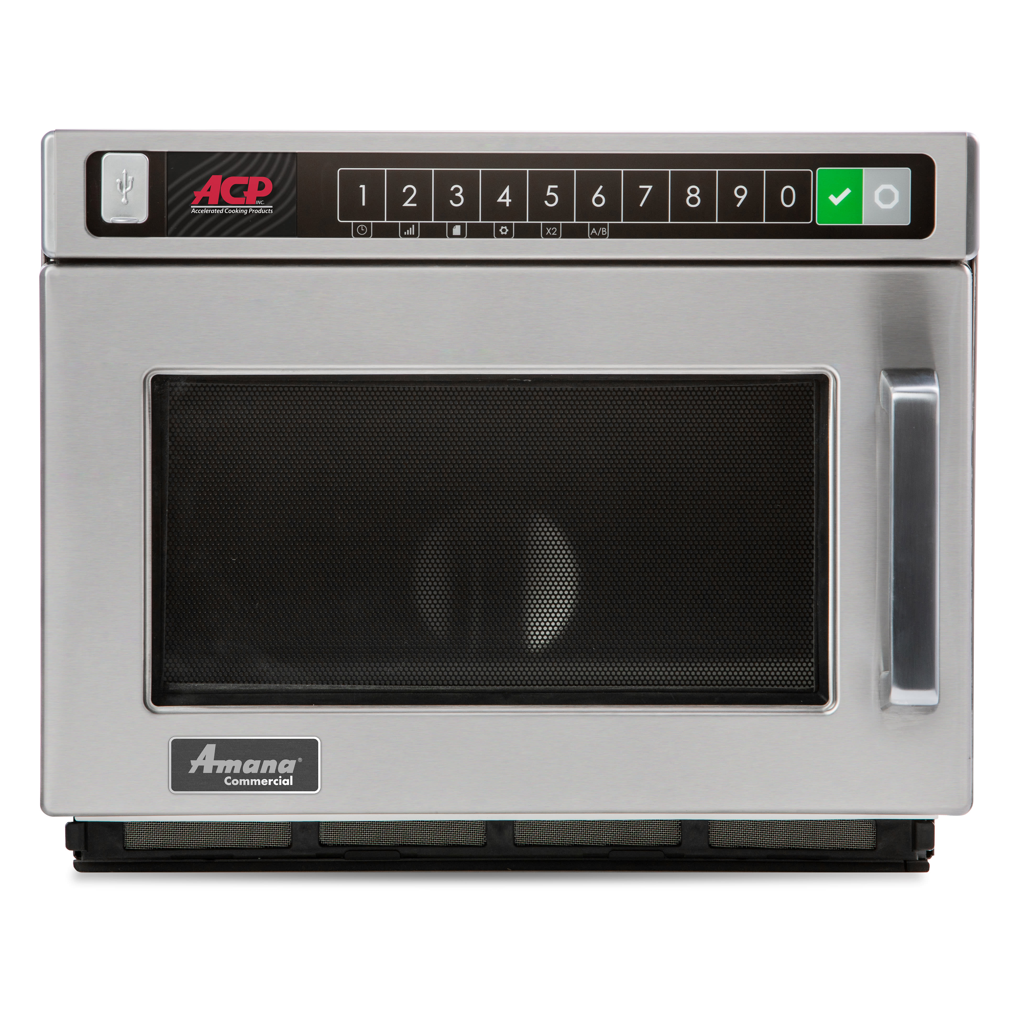 ACP HDC1015 Amana Commercial Compact Microwave Oven with Touchpad Controls, 1000W, 120V