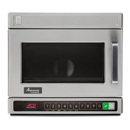 ACP HDC10Y15 Amana Commercial Compact Microwave Oven with Touchpad Controls, 1000W, 120V