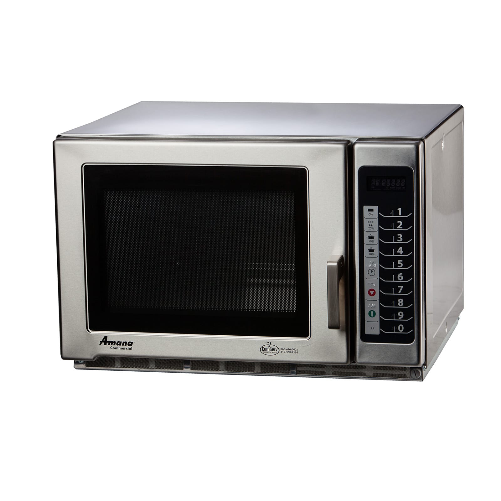 ACP RFS21TS Amana Commercial Microwave Oven, 1.2 cu. ft., 2100W, medium volume