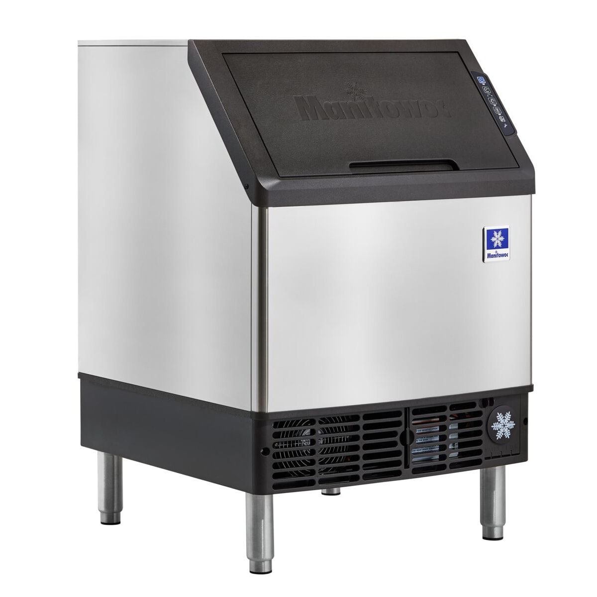 Manitowoc UYP0190A NEO 26" Air Cooled Undercounter Half Dice Cube Ice Machine, 200 lbs./Day